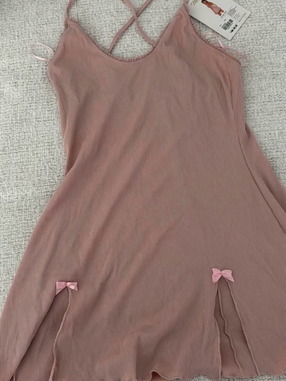 pink nightgown lingerie